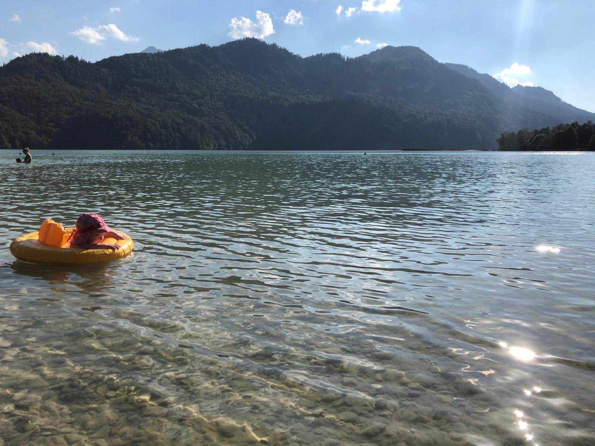 Landhaus Am Weissensee Füssen Esterno foto