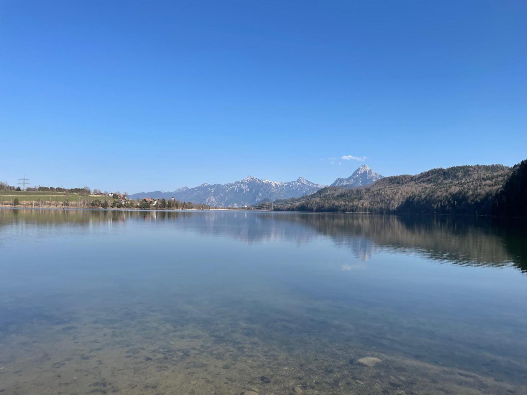 Landhaus Am Weissensee Füssen Esterno foto