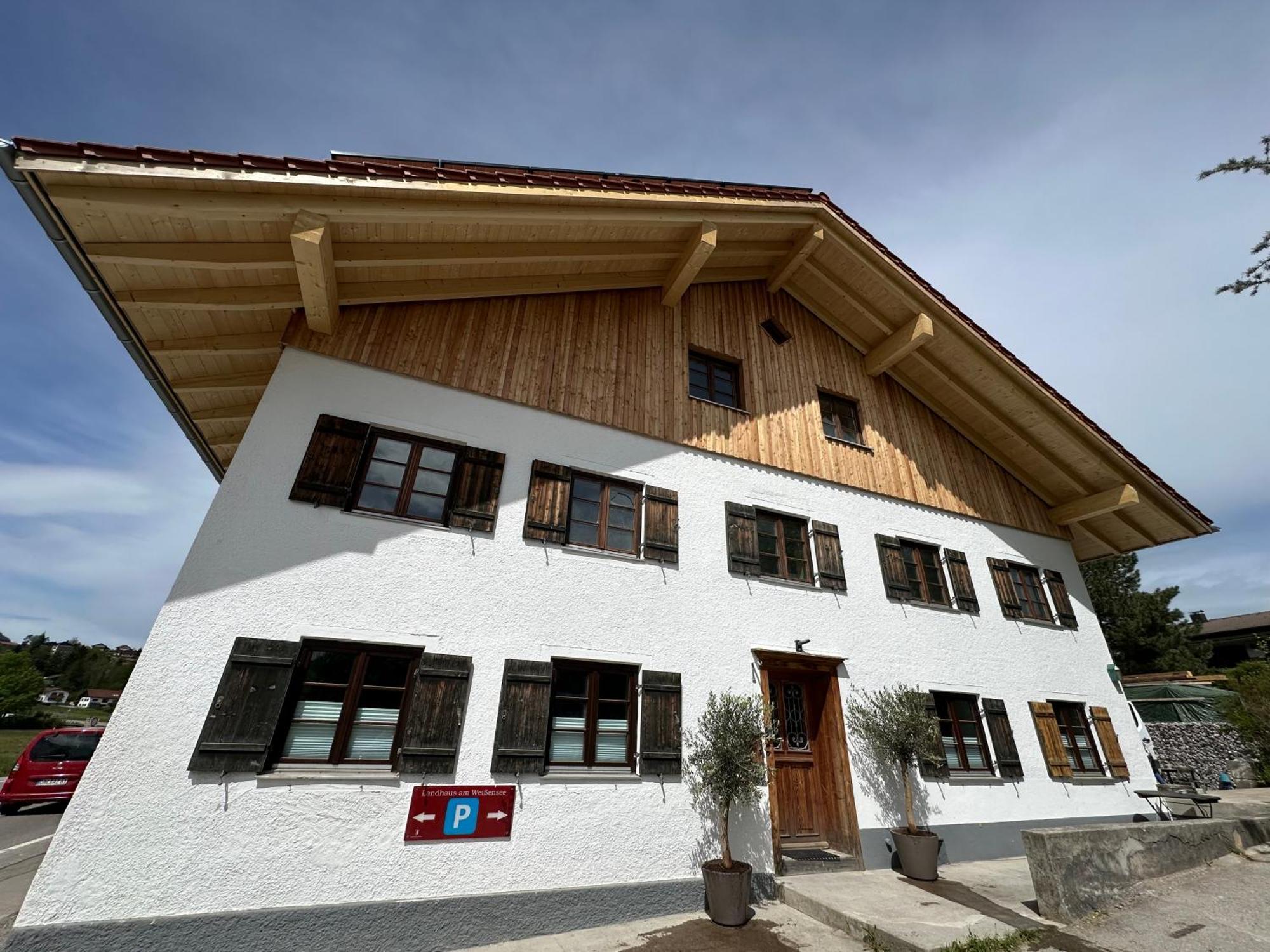 Landhaus Am Weissensee Füssen Esterno foto