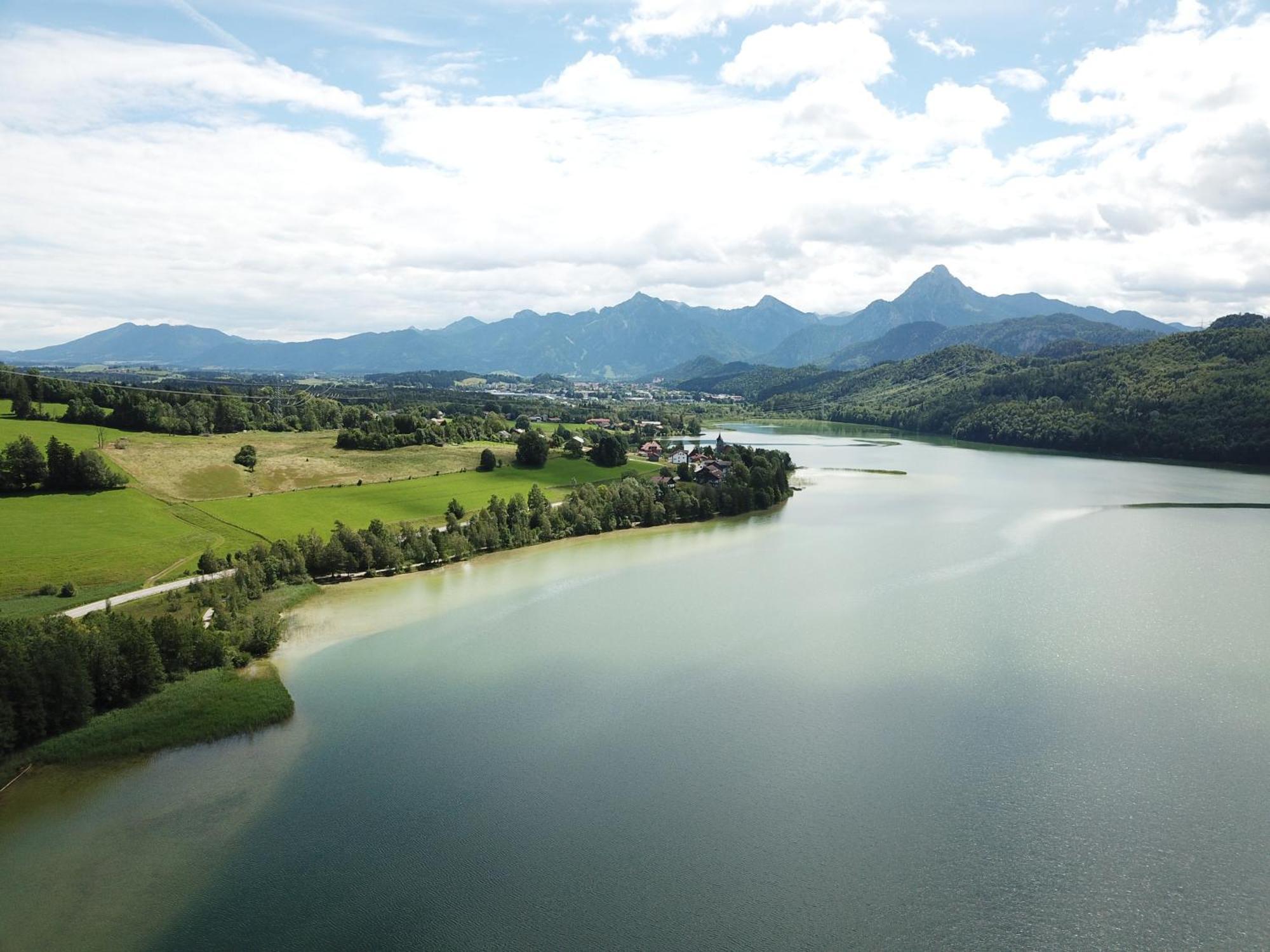 Landhaus Am Weissensee Füssen Esterno foto