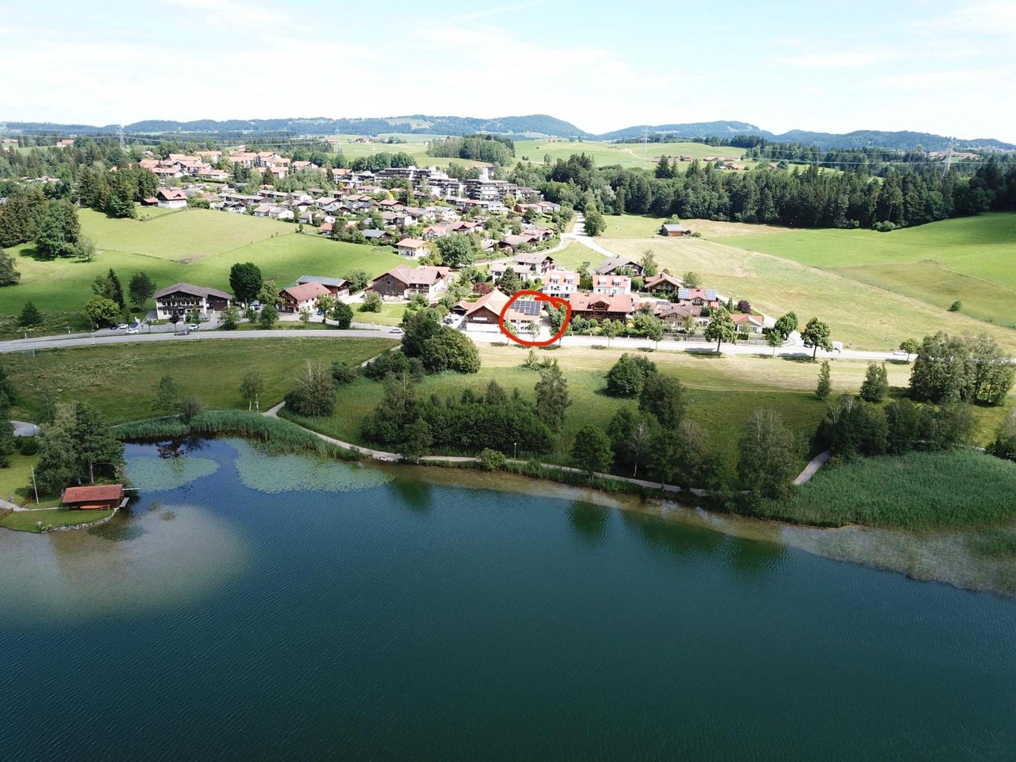 Landhaus Am Weissensee Füssen Esterno foto