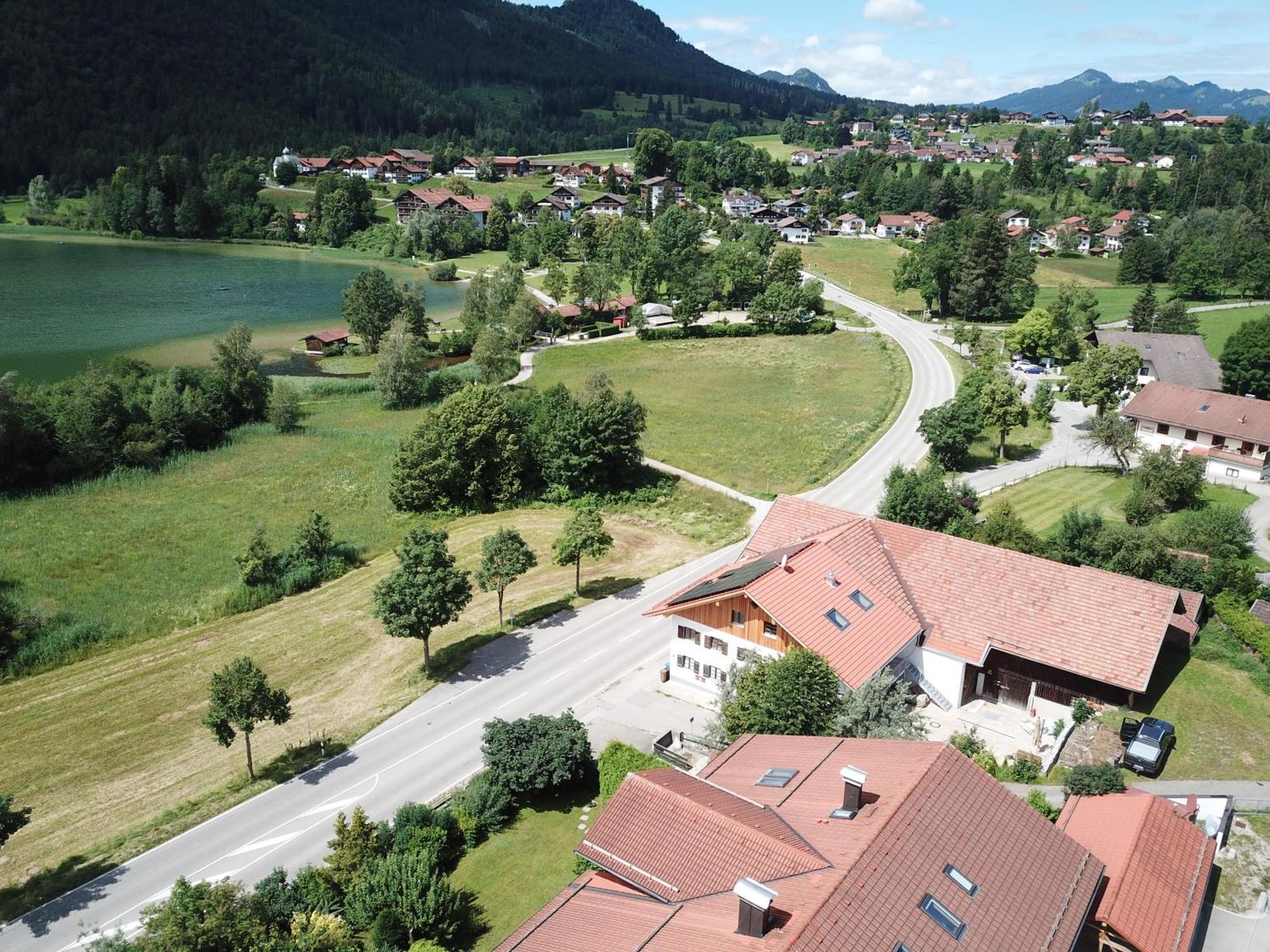 Landhaus Am Weissensee Füssen Esterno foto